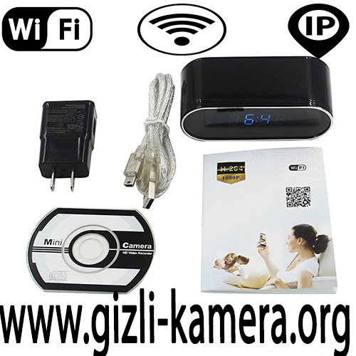 Gece Görüşlü Masa Saati Wifi ip