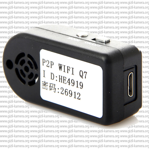 HD Mini Wifi Gizli Kamera