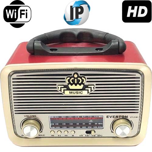 Radyo Wi-fi Gizli Kamera