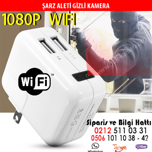 Wi-Fi Şarz Adaptörü Kamera