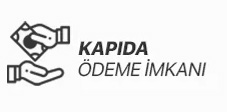 Kapıda ödeme imkanı