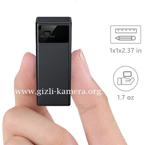 15 Gün Gizli Ses Kayıt Cihazı