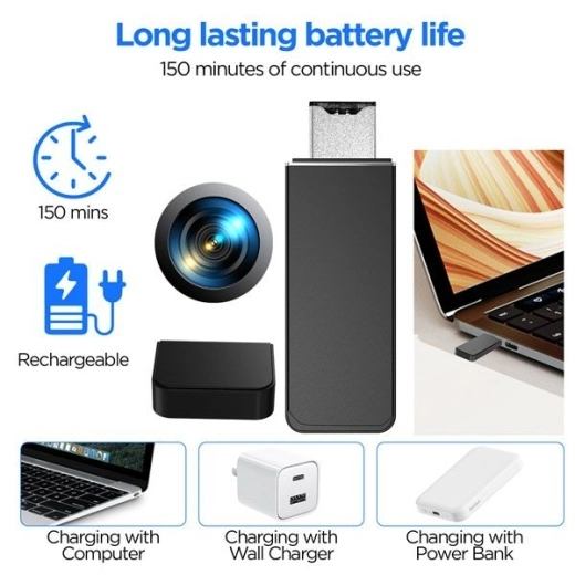 1080P Hd USB Flash Bellek Gizli Kamera