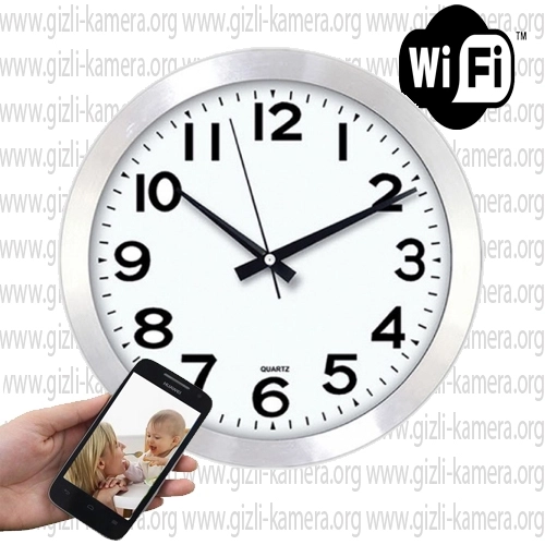 Duvar Saati Kamera Wi-Fi
