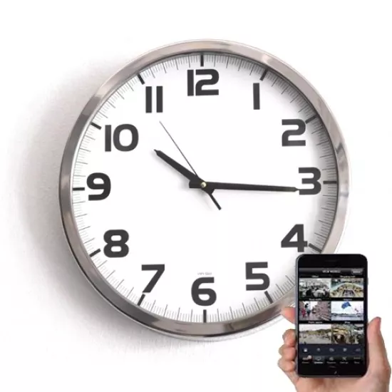 Duvar Saati İp Gizli Kamera